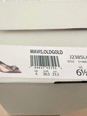 Naturalizer - Mavis Bow Pump - Old Gold Leather